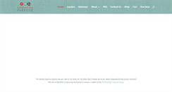Desktop Screenshot of embracingpurpose.org
